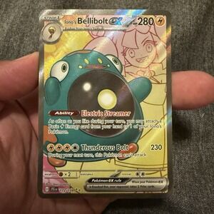 Pokemon TCG Ionos Bellibolt Ex Journey Together‎ English 172/159 NM